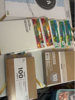 Mega Cardmaking & Mixed Media Craft Bundle - Yupo, Cardstock, Adhesives