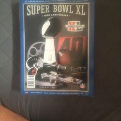SUPER BOWL XL    Steelers Vs  Seahawks  (40th Anv