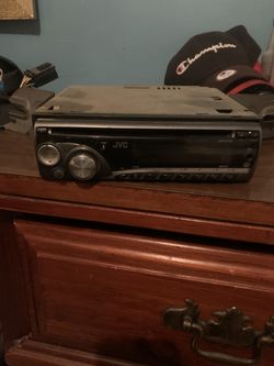 JVC in dash car radio