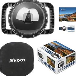 Camera Dual Handle Dome Port Waterproof Case Camera Protective Case