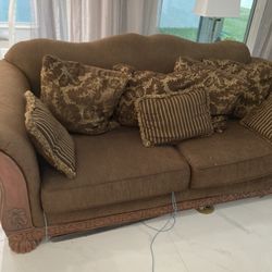 Brown Couch