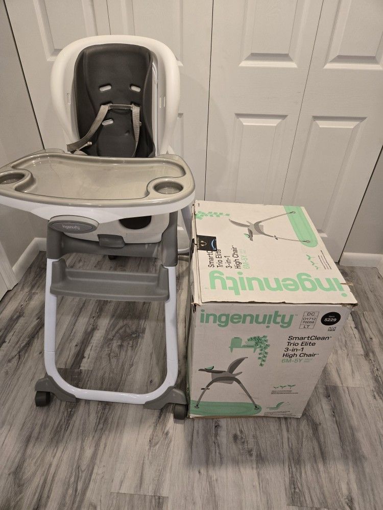 Ingenuity High Chair 3 In 1 TRIO ELITE