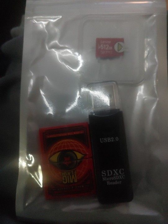 MigFlash V2 512GB Card With USB Reader