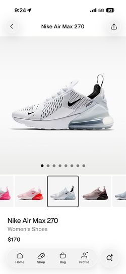 Nike Air Max 270 Women's Shoes Size 7.5