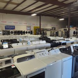 Washers And Dryers, Refrigerators, Stoves, Freezers, And More!