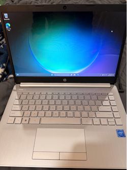HP 14” Laptop with Charger - Windows 11