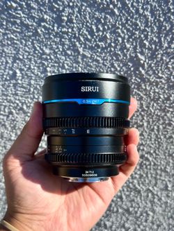 SIRUI Night Walker T1.2 24mm CINE LENS MFT