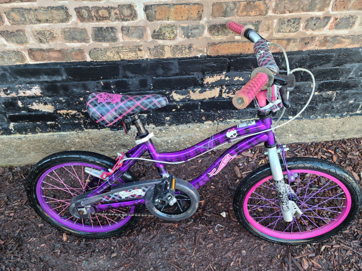 bike for girl . monster hights