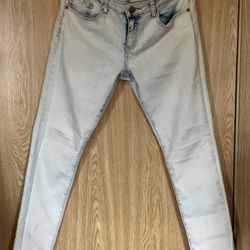Size 11  Bleached Jeans 