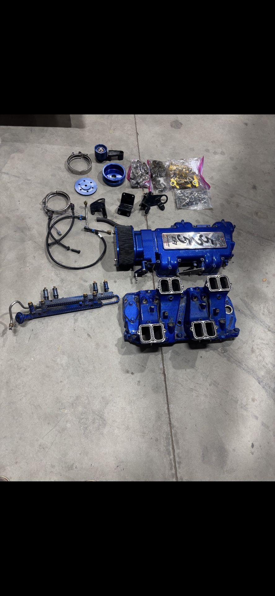 Mercury 525 Intake Parts And Pulleys