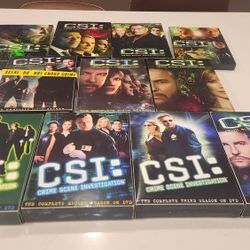 CSI: Crime Scene Investigation DVDs, Seasons 1 Thru 11