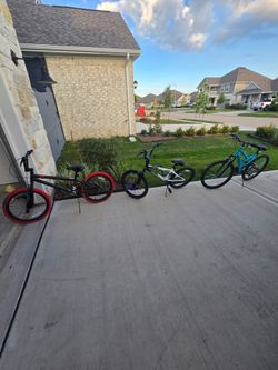 3 bikes