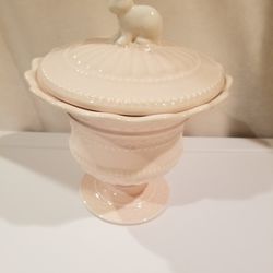 Light Pink Color Candy Dish