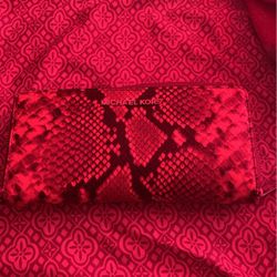 Michael Kors snake purse