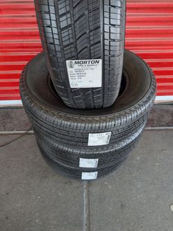 265/65R18 Used Tires Michelin Primacy A/S 9/32 — Toyota Tundra Chevy Silverado GMC Sierra