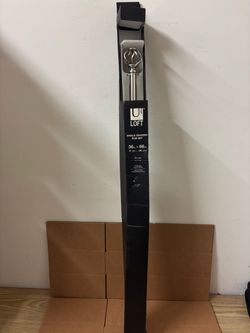 Single 36”-66” Drapery Rod Set