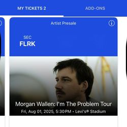 Morgan Wallen Tickets 