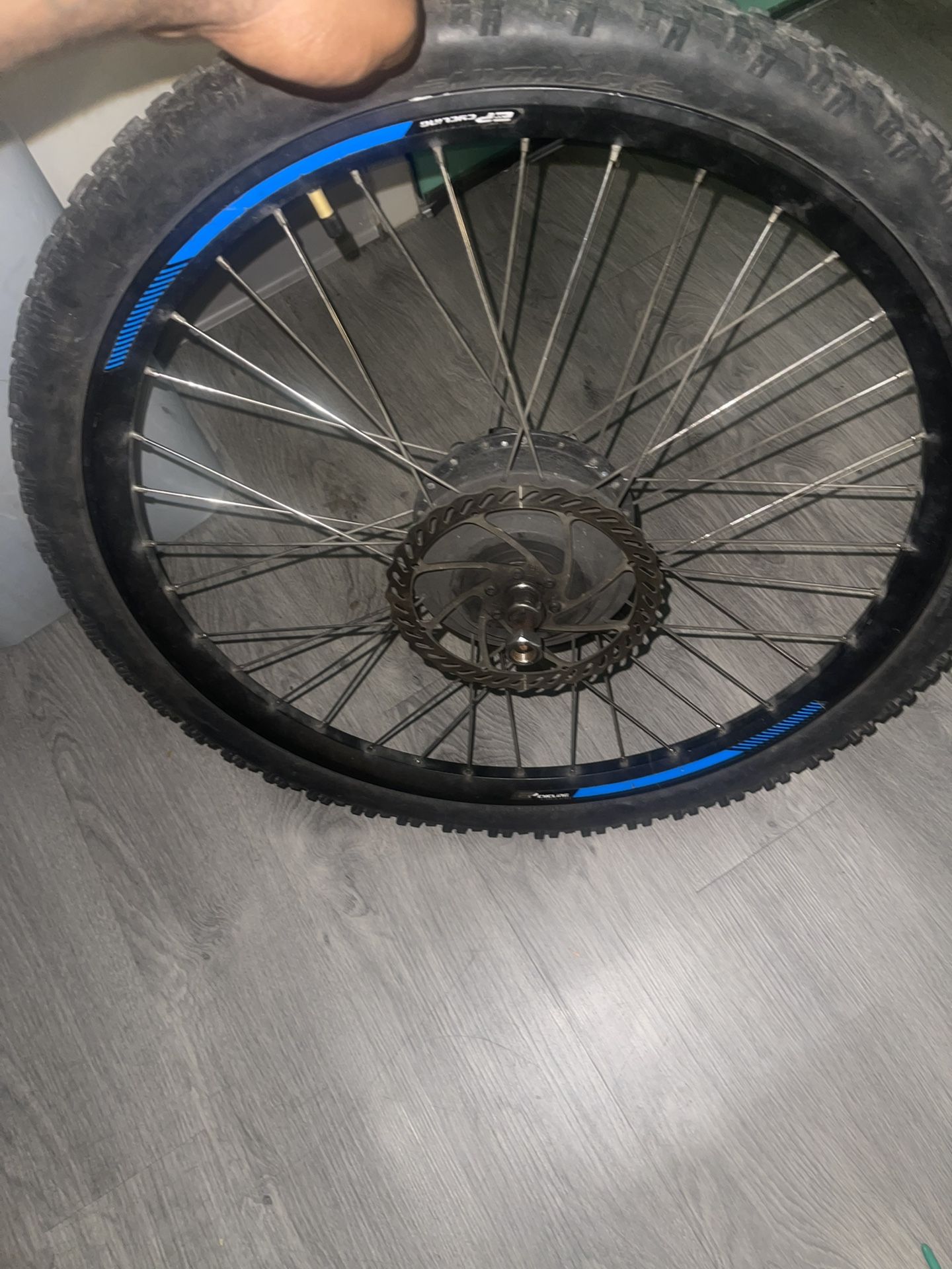 🔹 “PowerDrive E-Bike Rear Hub Motor Wheel