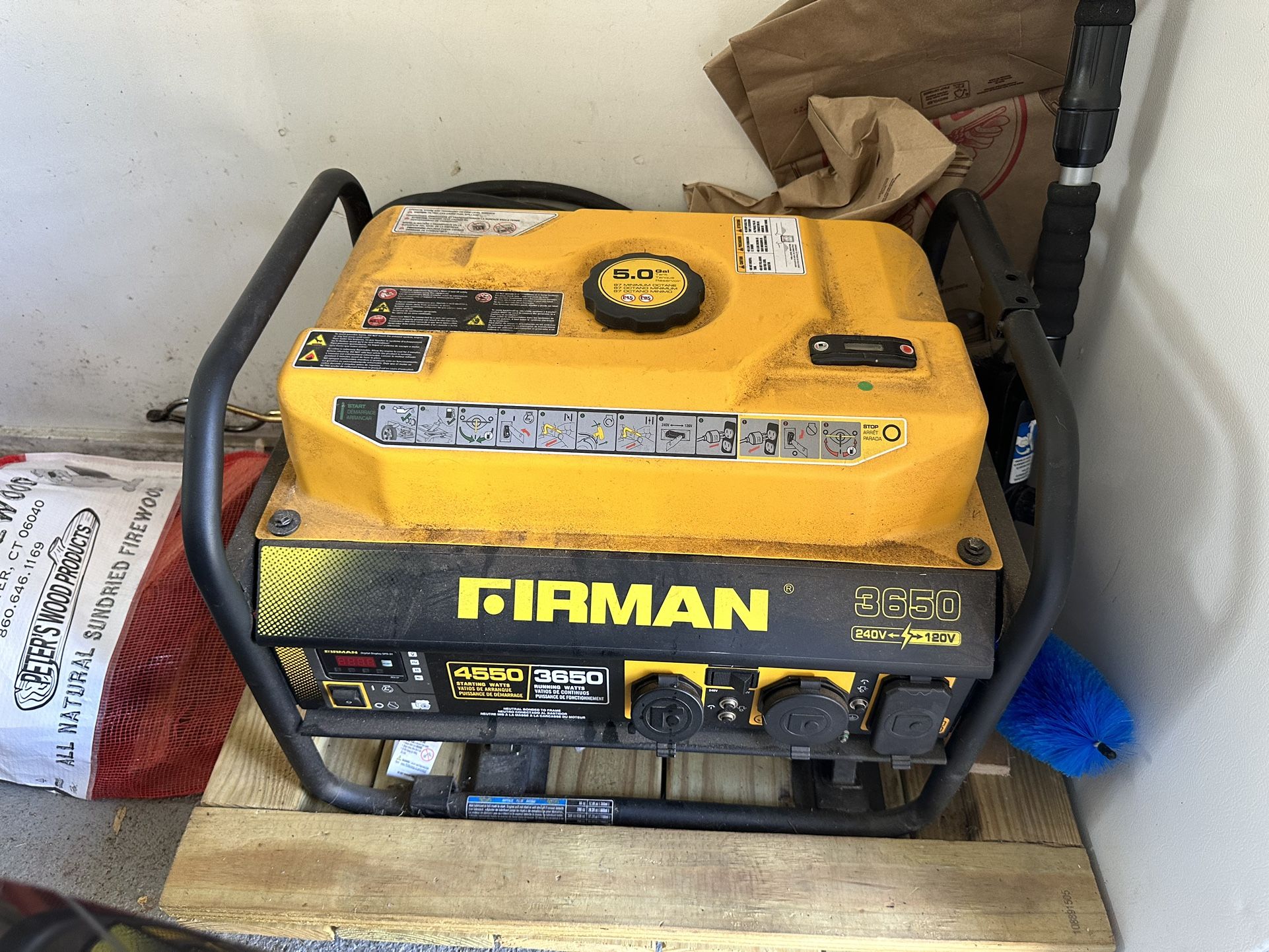 Firman 3650 Portable generator