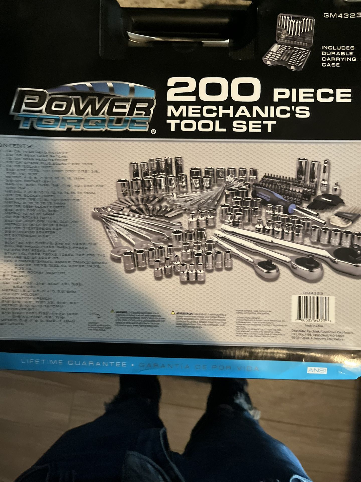 200 Pc Mechanic Tool Set