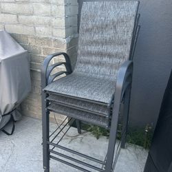 3 Patio Chairs 