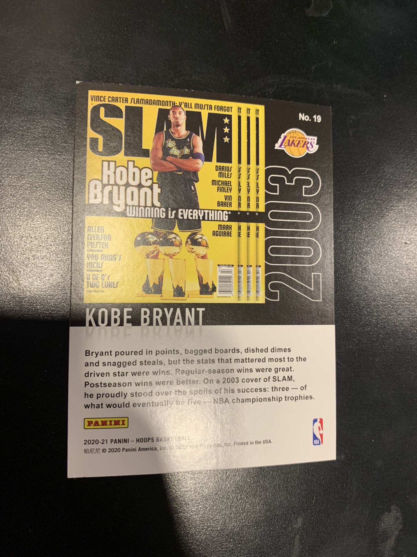 Slam Cover Kobe Bryant 