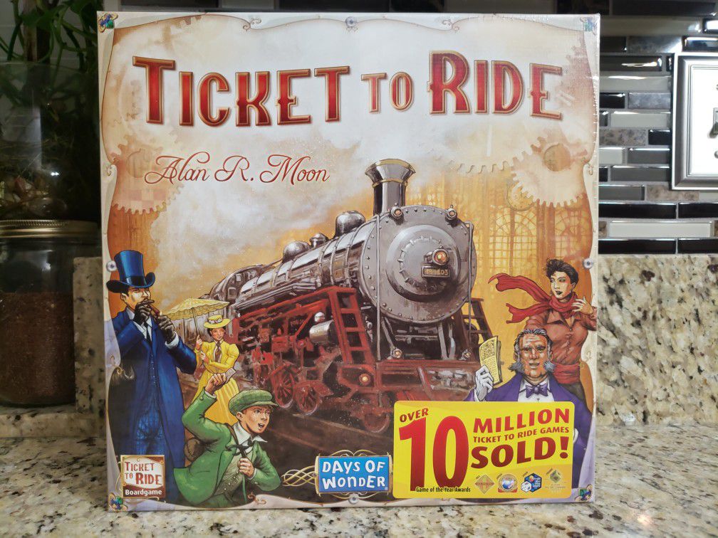 Ticket to Ride: Board Game *SEALED /UNOPENED*