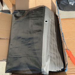 Large Heavy Duty Poly Tarp Black 