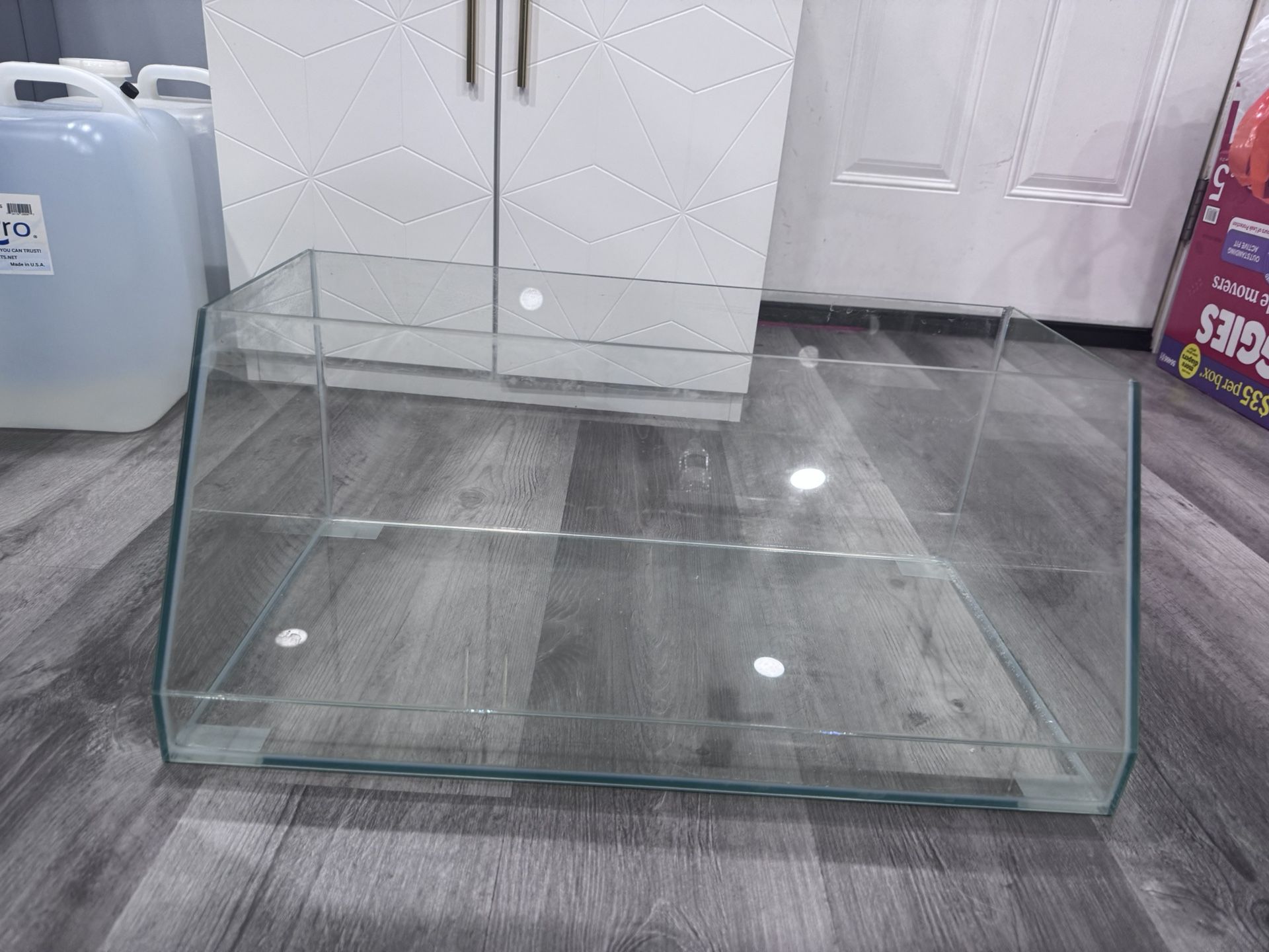 10 Gallon Top Fin Angled Aquarium