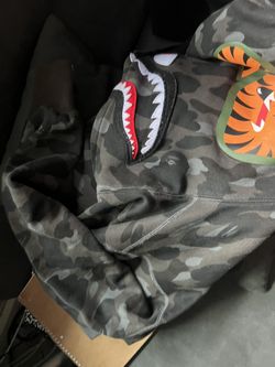 Black bape zip up