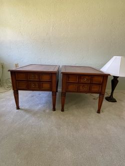 Vintage end tables