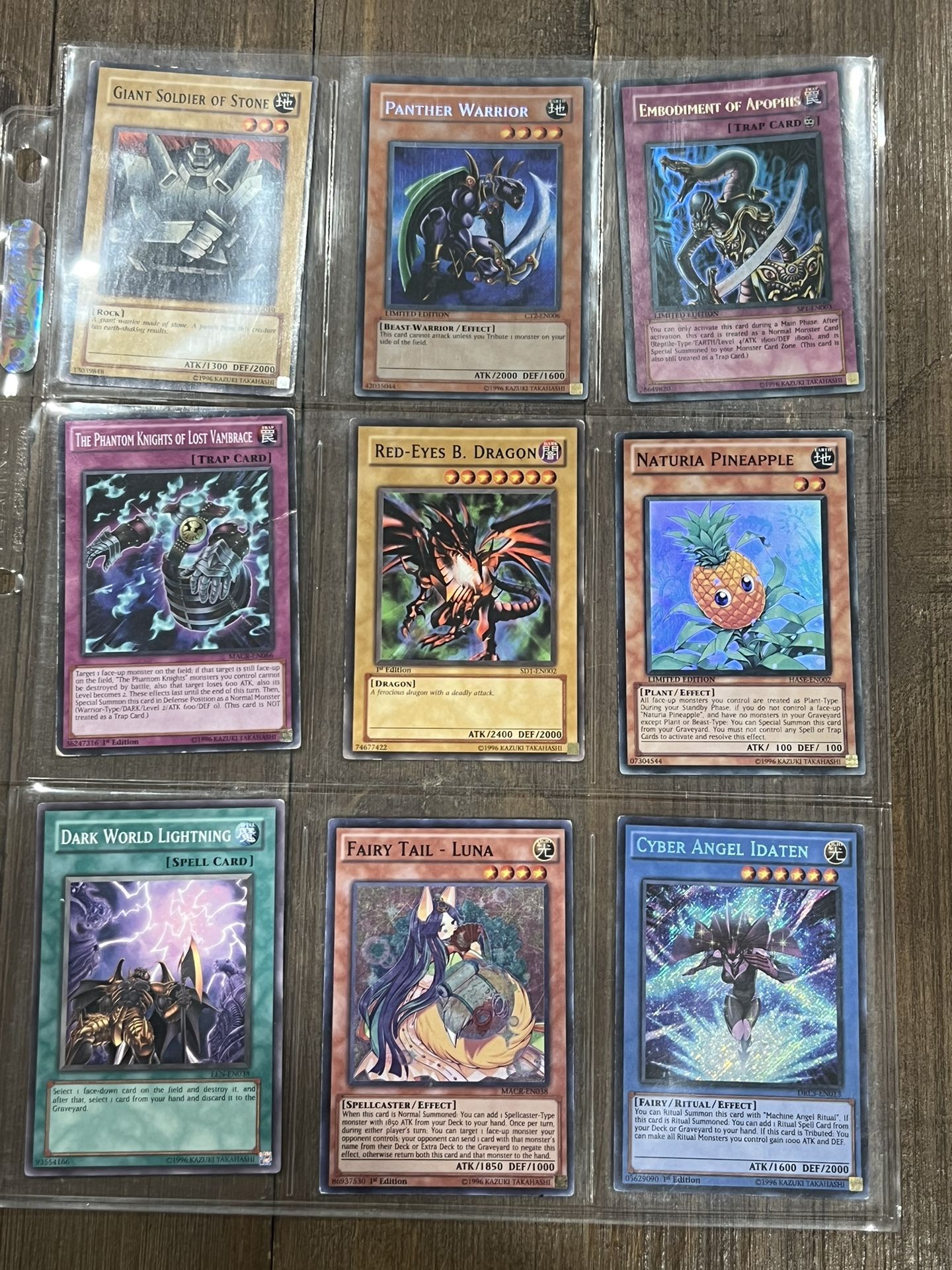 Yugioh 1st Edition cards Rare