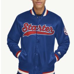 MENS STARTER VARSITY BOMBER JACKET