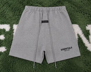 Bot black grey essential shorts