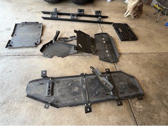 RCI Skid plates, and rock sliders off 23 Bronco OBX SAS