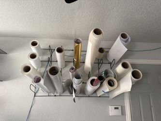 Vinyl Wall Rack