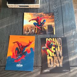 Spider-Man Brand New Day Little Caesars Promo Posters Set of 3