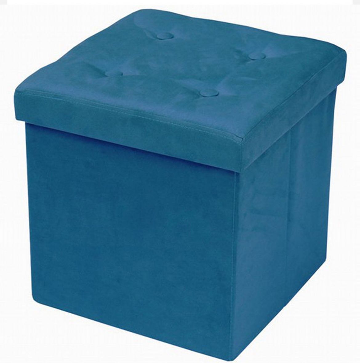 Foldable Storage Ottoman 15"Sq.