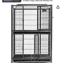 2 Tier Dog Drop Cages 