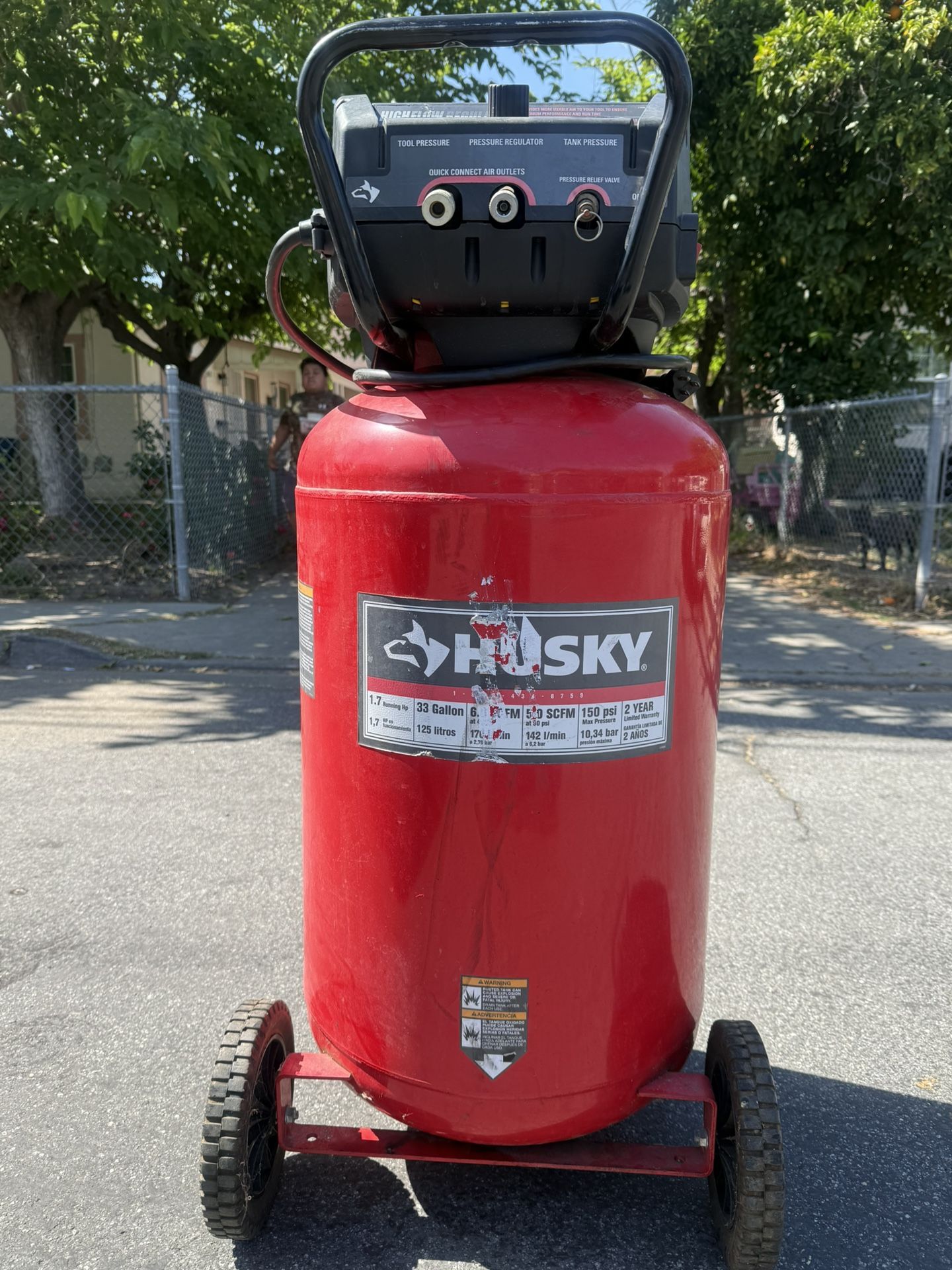 husky air compressor