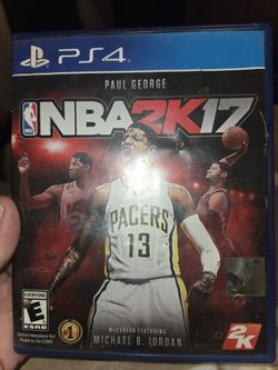 Nba 2k17 ps4 Game NO Flaws