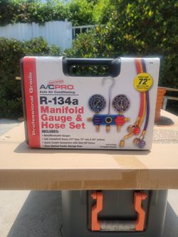 R134a Guage And Hose Set.
