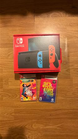 NINTENDO SWITCH + 2 GAMES