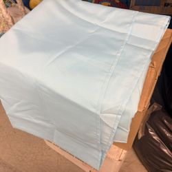 Baby Blue Table Cloth For 8ft Table 10 Pack