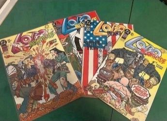 Lobo Infanticide Limited Series Comics ( Mature Readers Only)