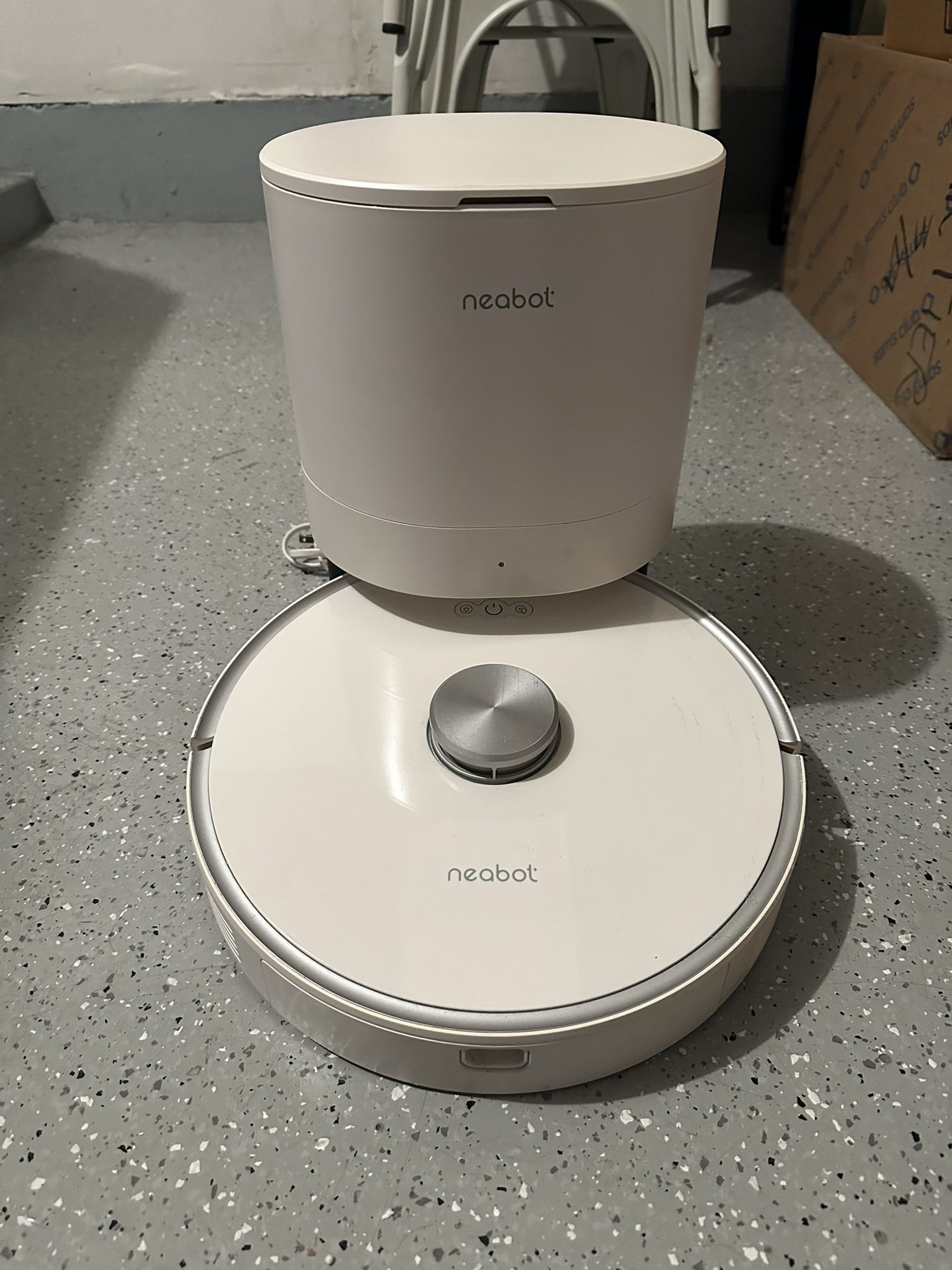Neabot N1 Robot Vacuum w/ Self-Emptying Dustbin