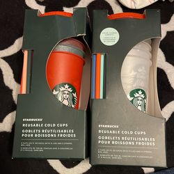 Starbucks Reuseable Cold Cups
