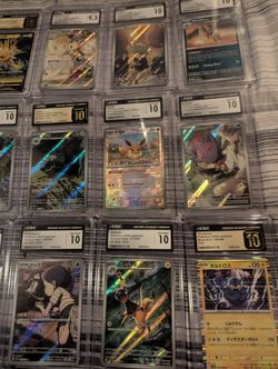 Lot Of 20 CGC PRISTINE 10 SLABS Japanese And English