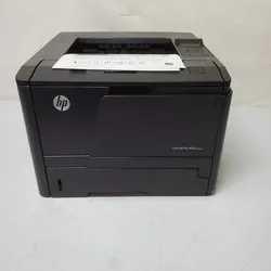 HP LaserJet Pro M401DNE Mono Printer with toner included.