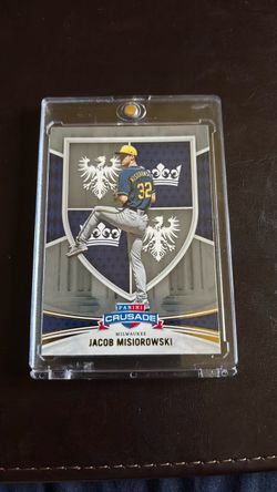 2024 Panini Crusade Gold Foil Jacob Misiorowski Prospect